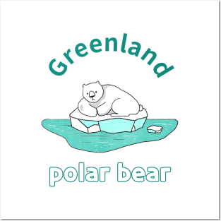 polar bear Posters and Art